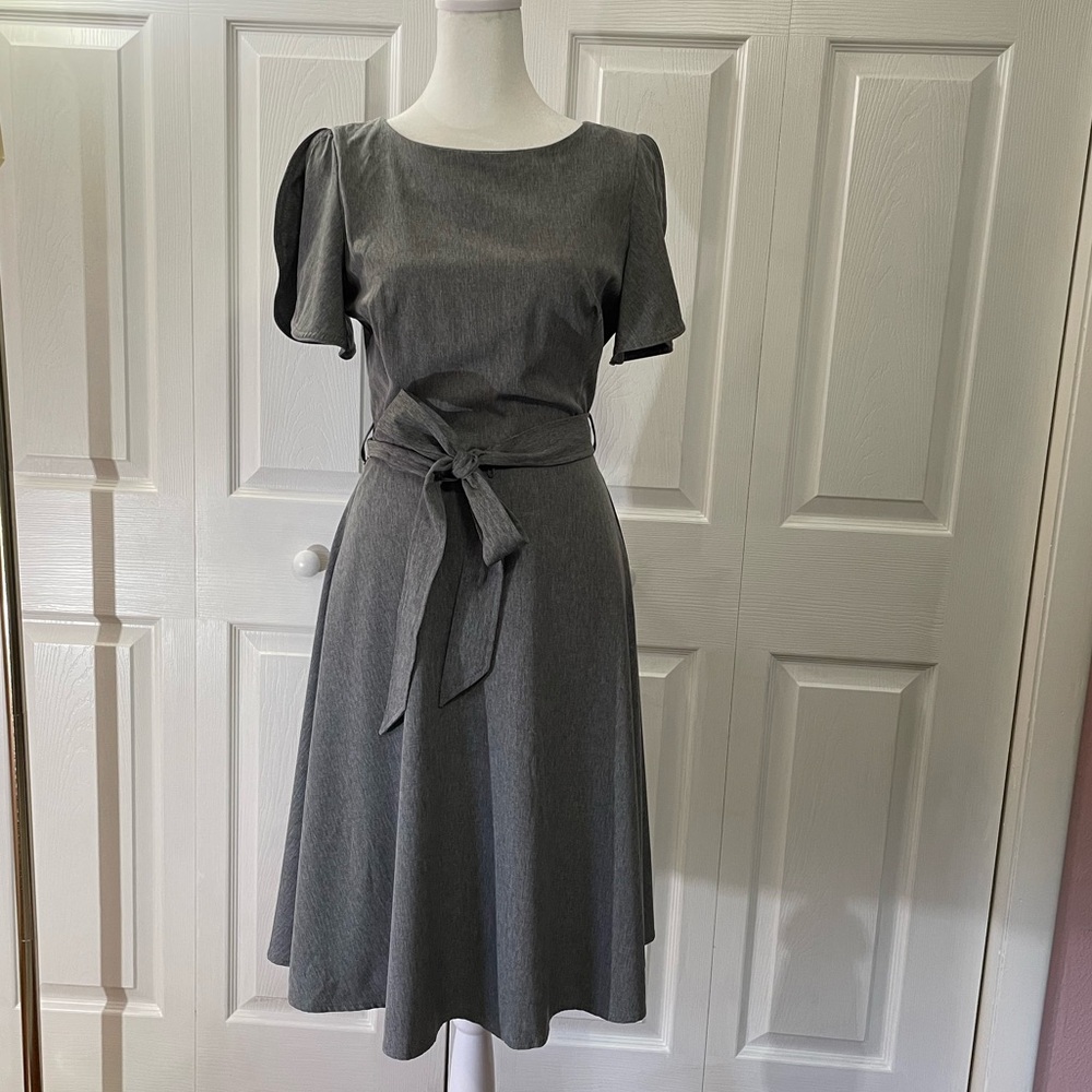 Calvin Klein Gray Dress in size 2